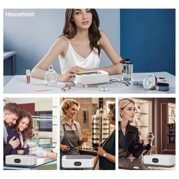 Sunup SN-29176 Profesyonel Ultrasonik Takı Mücevher Gözlük Temizleme Makinesi