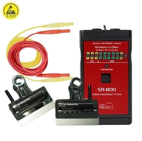 Antistatik ESD Tektsil Ürünleri Direnci Ölçer IZ-SR800T