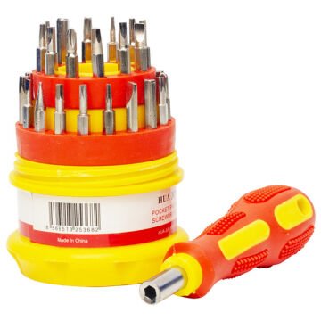 Powermaster 31 in 1 Değiştirilebilir Uç Tornavida Set Huajun