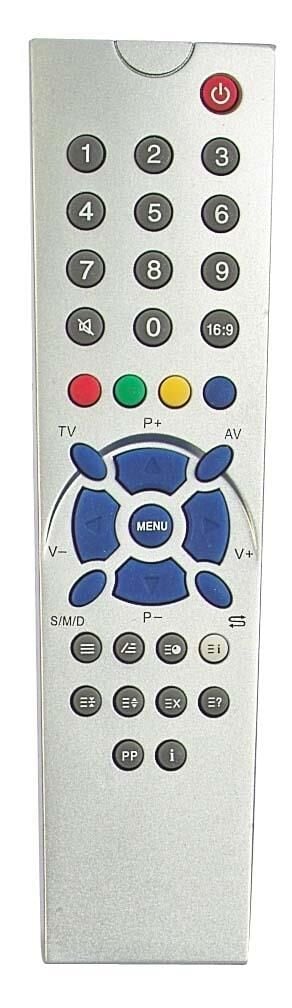 Telefunken Yeni Küçük Gri Televizyon Kumandası 733