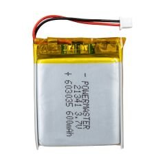 PowerMaster 603035 3.7 Volt 600 Mah Lityum Polimer Pil