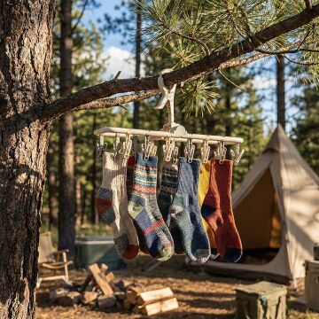 Sunup SN-29191 Çok Amaçlı 12 Mandallı Çamaşır Çorap Taşınabilir Kurutmalık