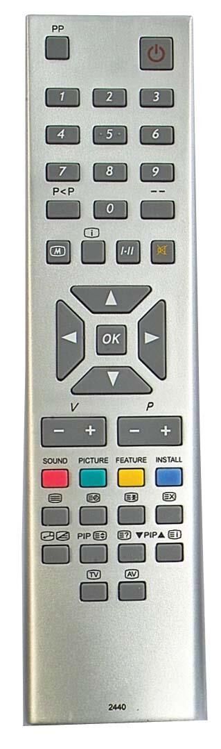 Vestel 2440 Gri-Gümüş Televizyon Kumandası