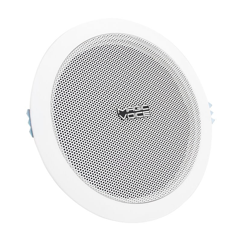 MagicVoice MV-11087 16 Cm 10 Watt Hat Trafolu Sıva Altı Beyaz Alçıpan Hoparlör
