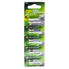 GP 23A 12V Kalın Alarm Pili (5'li Paket)