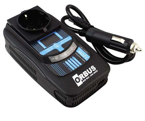 İNVERTER 120W 12V ORBUS SMART DIJITAL MODIFIED SINUS(DSPLAYLİ)