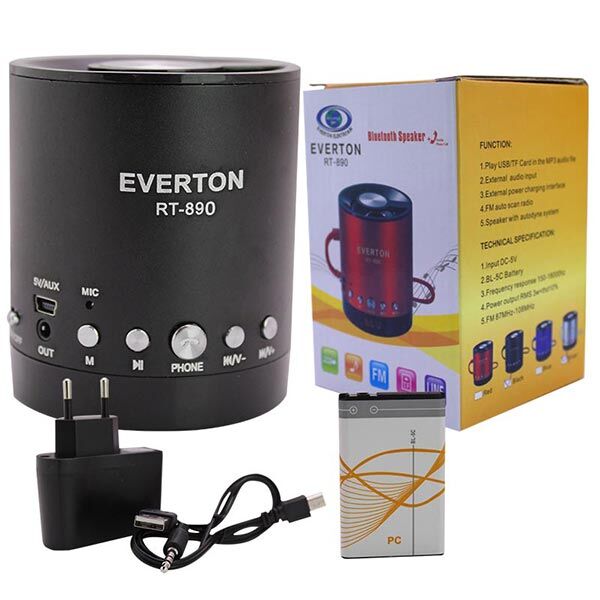 EVERTON RT-890BT USBLİ MÜZİK KUTUSU USB/SD/FM/SW BLUETOOTH