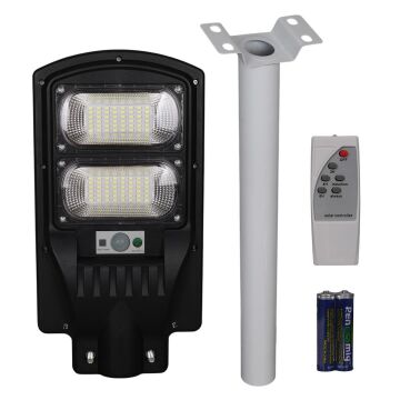 Powermaster PM-23012 Solar Ledli Kumandalı 200Watt Sokak Lambası