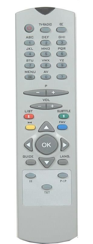 Vestel Dcr Regal Büyük Kalıp Teletexli Uydu Kumandası