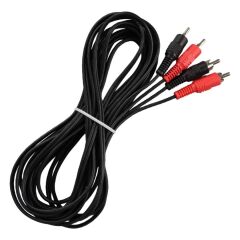 2 RCA + 2 RCA KABLO 5 METRE (5'Lİ PAKET)