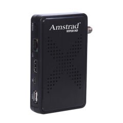 AMSTRAD VIPER HD FULL HD MİNİ İNTERNET-KART GİRİŞLİ IP TV UYDU ALICISI