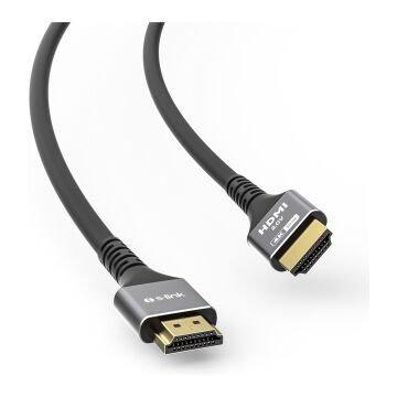 S-Link SLX-HD4K30 30 Metre v2.0 4K Metal Uçlu Zırhlı Yüksek Performanslı HDMI Kablosu