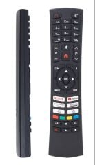 Vestel Netflix Prime Youtube Twitch Tuşlu Oval  Lcd Led Tv Kumanda