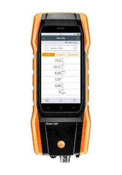 Testo 300 Baca Gaz Analiz Cihazı (Akıllı Dokunmatik Ekran)