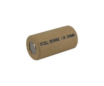Supex Tekli 1.2 V 2000mA NI-CD Süpürge Pili 2000SC
