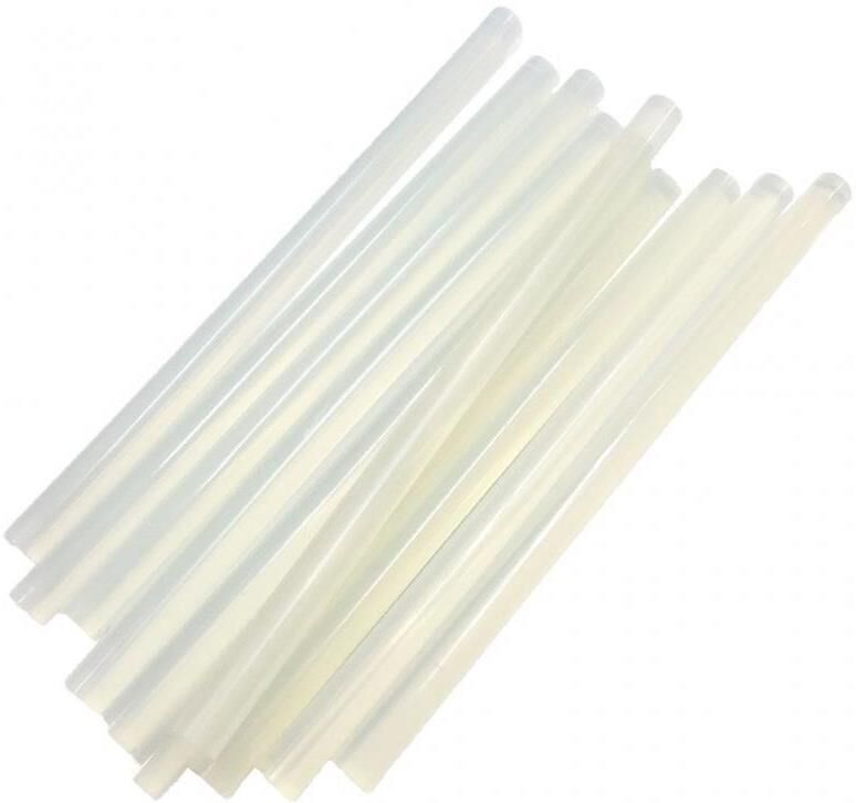 Winnboss Sıcak Silikon Mum Çubuk Şeffaf - İnce 7x300mm 1 Paket