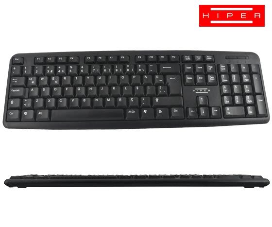 HIPER KM-3055 STANDART USB KLAVYE SİYAH