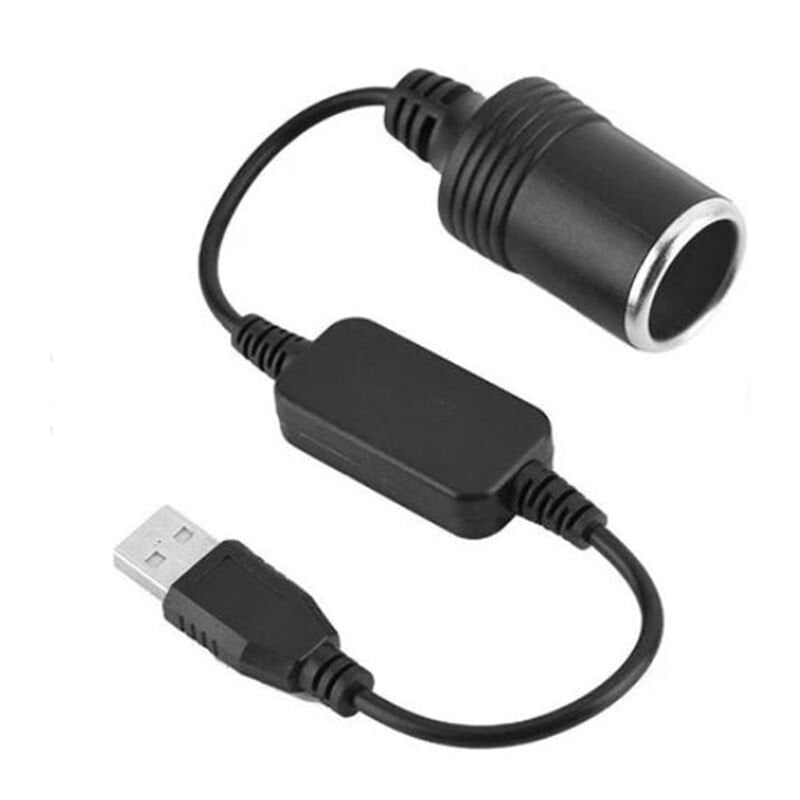Powermaster PM-5726 USB 2.0 Siyah 5 Volt 2 Amper To 12 Volt 800mAh Araç Çakmaklığına Çevirici