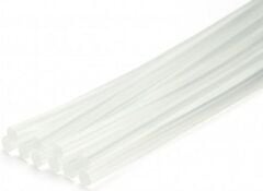 Winnboss Sıcak Silikon Mum Çubuk Şeffaf - Kalın 11x300mm 1 Paket