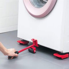 SUNUP TEKERLEKİ KRİKOLU MOBİLYA DOLAP EŞYA TAŞIMA KAYDIRMA APARATI