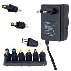 MUSTANG MS2500D 3 VOLT - 8.4 VOLT 2500 MA ÇOK UÇLU AYARLI KADEMELİ ADAPTÖR