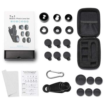 PowerMaster PM-25951 Telefon Kamera 6Lı Set Lens Kiti