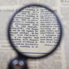 Nikula 50mm Katlanabilir Cep Büyüteç Deri Kaplamalı 5X