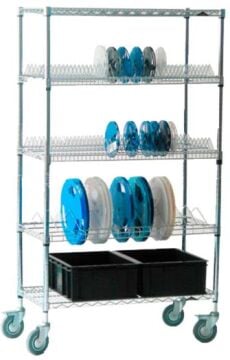 Antistatik ESD Taşıma Arabası IZ-W312