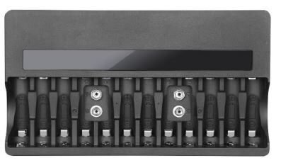 Beston C9028WL AA/AAA/9V/C Boy/D Boy/Lion Hızlı Pil Şarj Cihazı