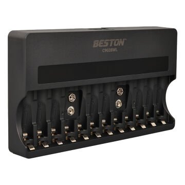 Beston C9028WL AA/AAA/9V/C Boy/D Boy/Lion Hızlı Pil Şarj Cihazı