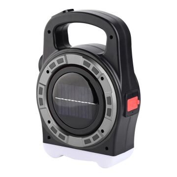 Powermaster HB-6678C Cob Ledli 20 Watt 3 Kademeli Şarjlı USB Çıkışlı Solar Lamba