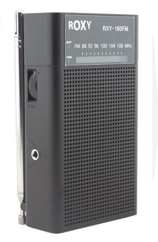 ROXY RXY-TURBO CEP TİPİ MİNİ ANALOG FM RADYO