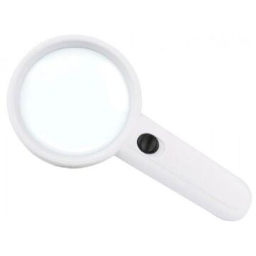 Nikula Çift Ledli Okuma Büyüteci 3x 75mm