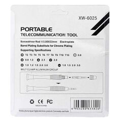 Power XW-6025 25 Parça Değiştirilebilir Tornavida Seti -Telefon Onarım