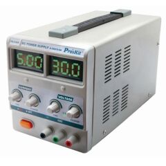 Proskit TE-5305B DC Güç Kaynağı (Dc 0-30V, 0-5A) Tek Kanal