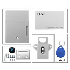 SUNUP RFID AKILLI DOLAP VE KABİN KİLİDİ - ANAHTARSIZ GİZLİ GÜVENLİK KİLİT SETİ