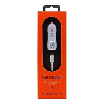 Powerway 3.1A Micro Usb Araç Çakmaklık Şarj Aleti X233