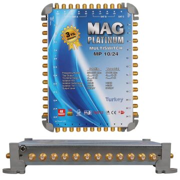 10*24 Sonlu/Kaskatlı Swıtchlı Uydu Santrali Mag Platınum