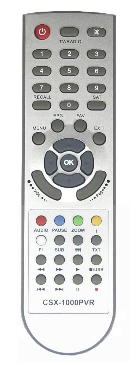 Redline CSX-1000 PVR Uydu Kumandası 651