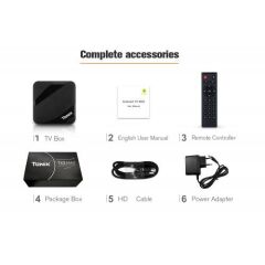 Tanix Tx3 Max Androıd Tv Box Android 4K UHD 3D