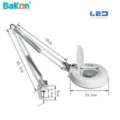 Bakon BK500C LED 3X Akrobat Büyüteç