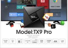 Tx9 Pro Androıd Tv Box Android 4K UHD 3D