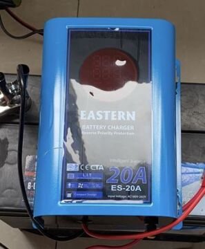 Powermaster PM-22983 12 Volt 20 Amper Dijital Ekranlı Akıllı Akü Şarj Cihazı