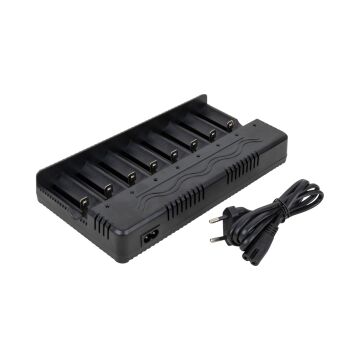 Powermaster PMR-21525 8'li Pil Şarj Cihazı