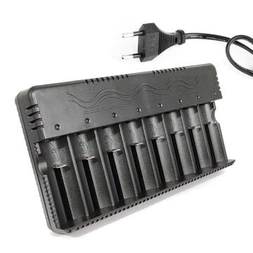 Powermaster PMR-21525 8'li Pil Şarj Cihazı