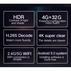 H96 Max+ Mini Androıd Tv Box Android 4K UHD 3D