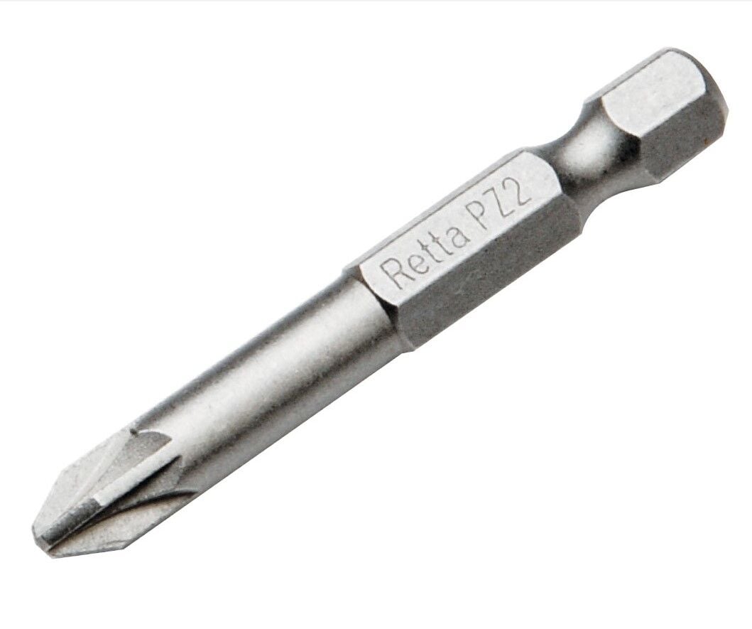 RETTA 1/4'' Pozidriv Bits Uç PZ1 - 50 mm