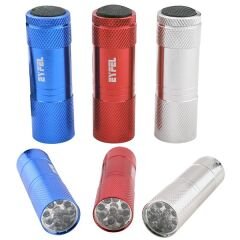 EYFEL EF-33 3*AAA PİLLİ EL FENERİ (KARIŞIK RENK) (5'Lİ PAKET) 9LED