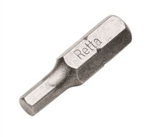 RETTA 1/4''Allen Bits Uçlar Inch 1/8''- 25 mm