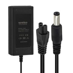 Weko 12 Volt - 5 Amper Plastik Kasa Masaüstü Adaptör 5.5*2.5 Uçlu